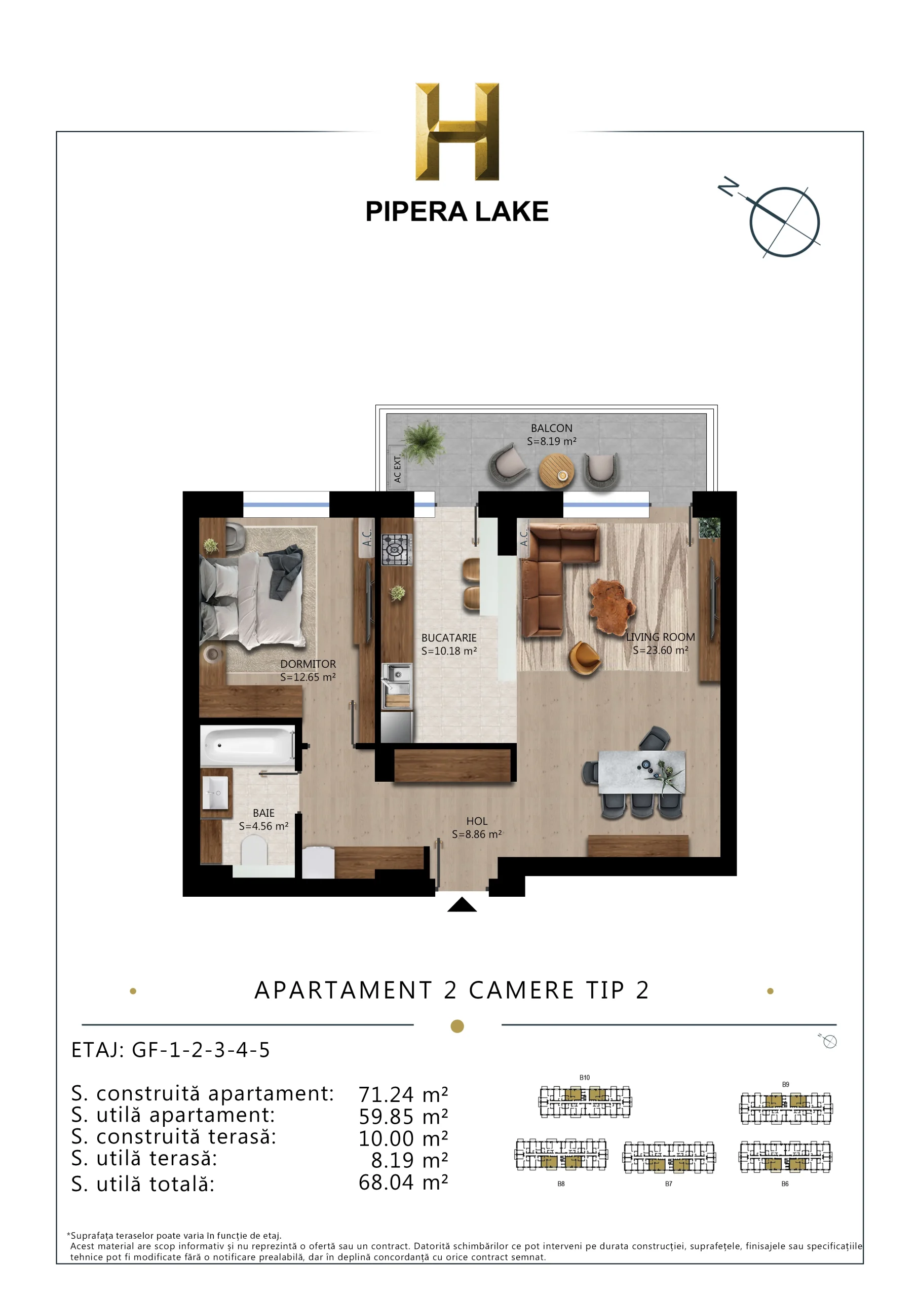 2 Camere tip 2